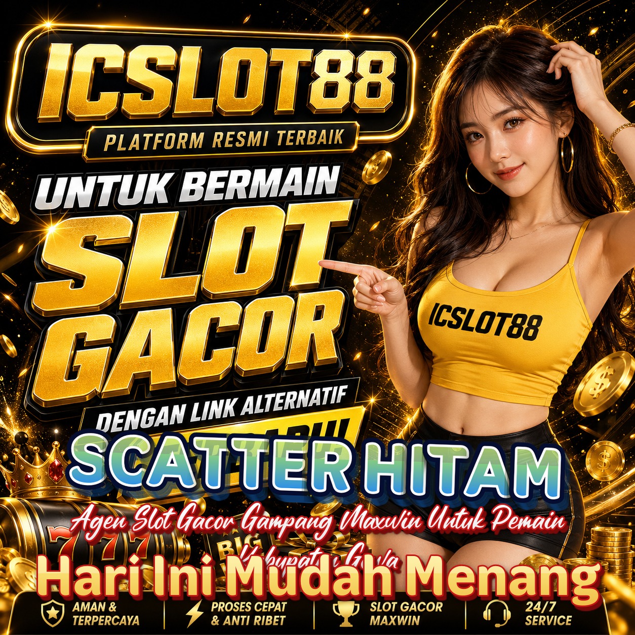 SCATTER HITAM